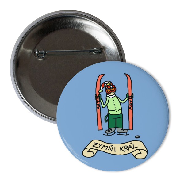 Odznáček  s potiskem Fridex Falckí