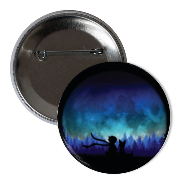 Odznáček  s potiskem Malý princ